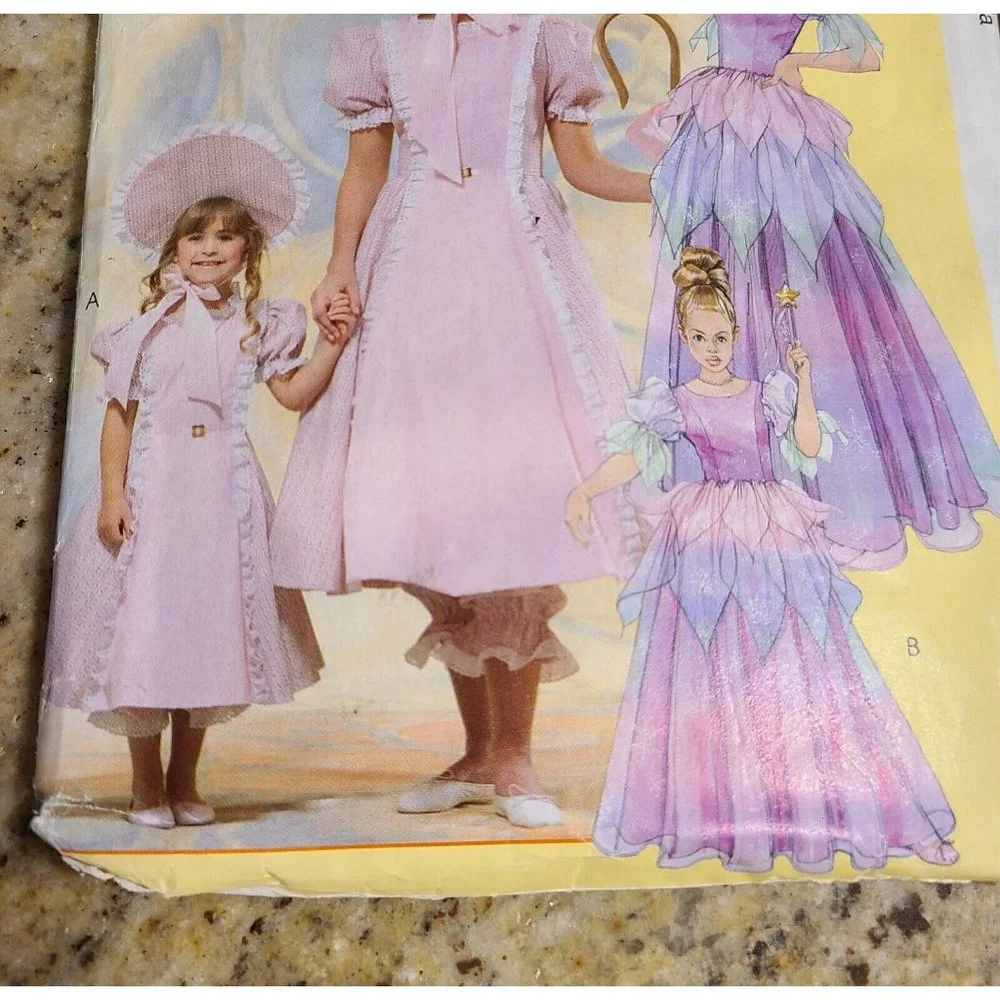 Simplicity W0364 Child's Sz 3-8 Disney FROZEN Anna Elsa & McCalls MP228 Princess